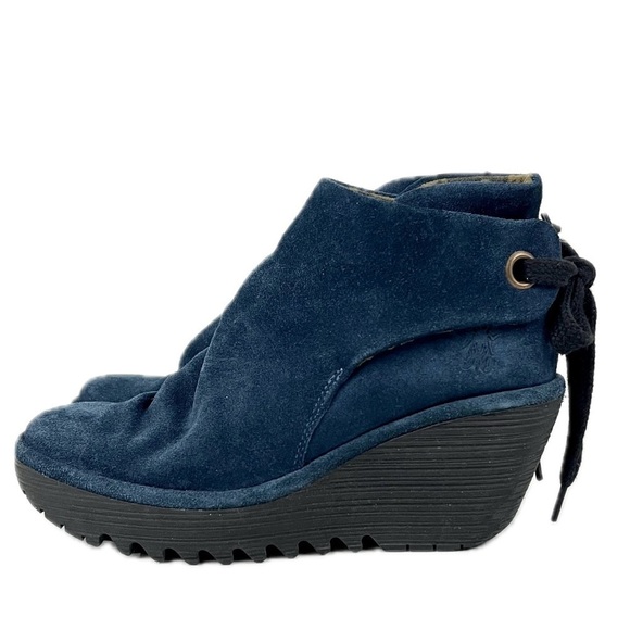 Fly London Yebi Diesel Booties - Size 5 - Picture 2 of 12